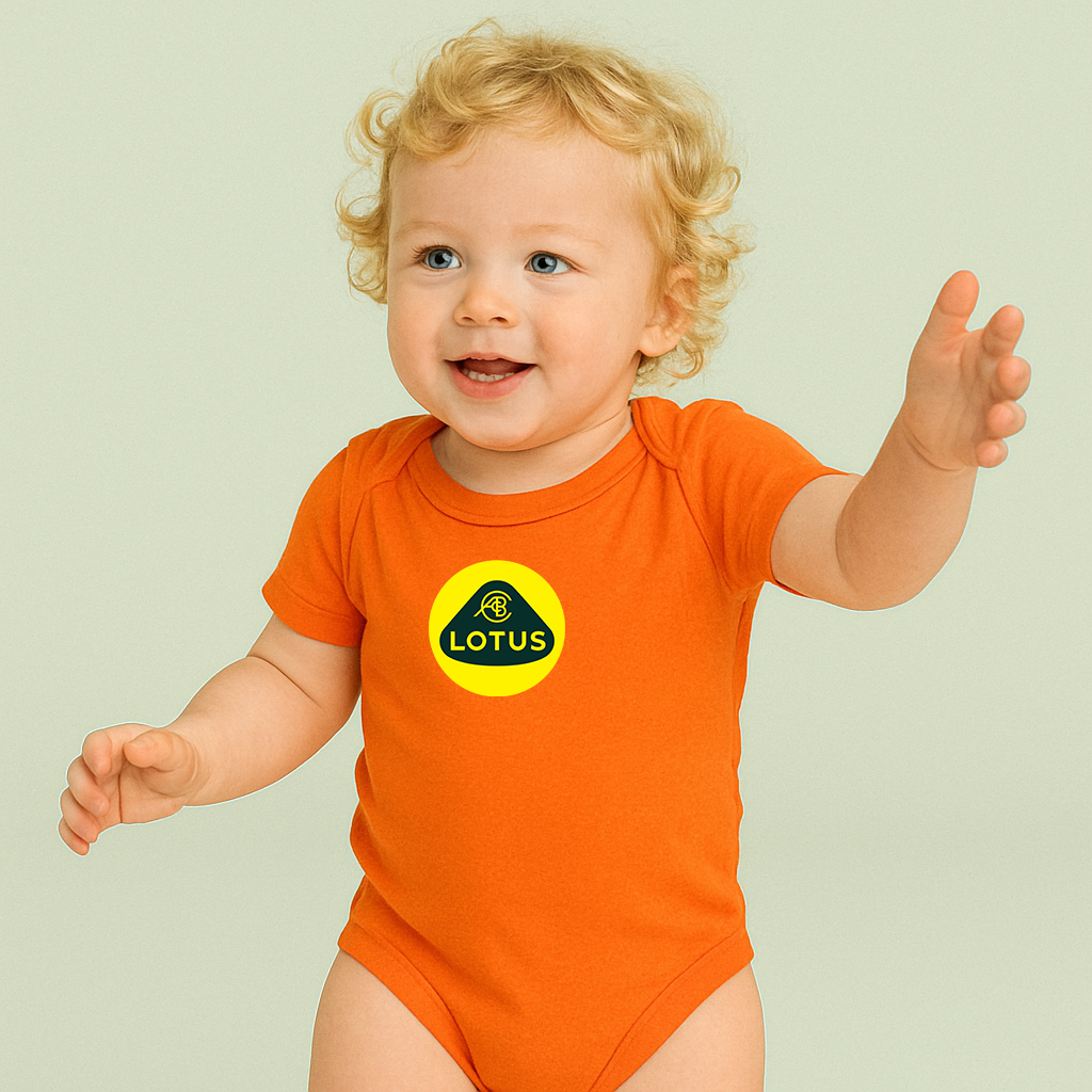 Lotus Car Baby Romper Onesie